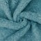 Teal Blue Famous Designer Acrylic Blend Cozy Sherpa Fleece Knit Fabric By the Yard